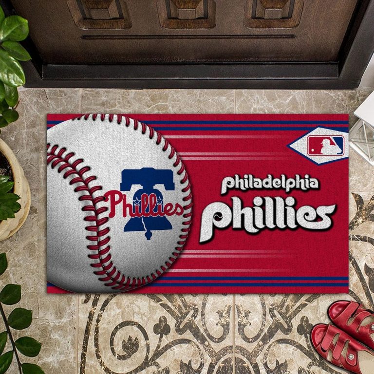 Philadelphia Phillies Baseball Doormat