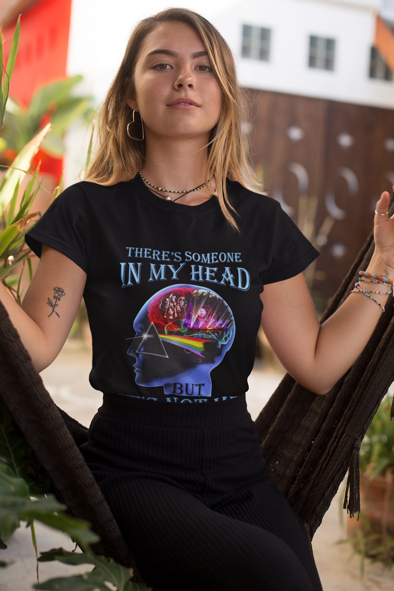 Pink floyd there's someone in my head but it's not me shirt