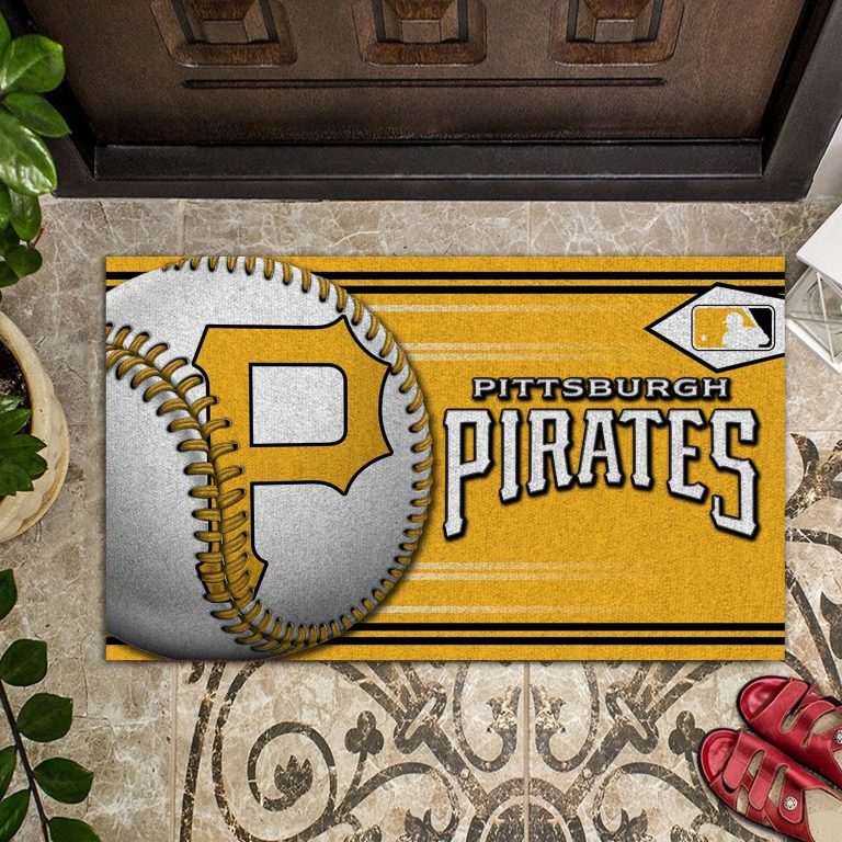Pittsburgh Pirates Baseball Doormat