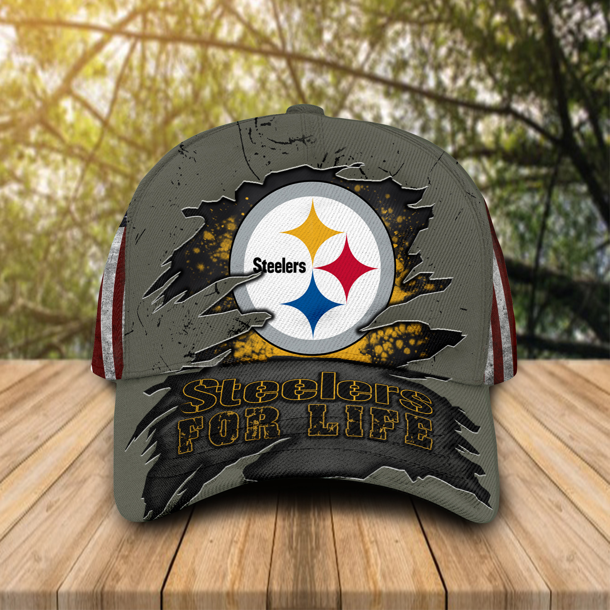 Pittsburgh Steelers For Life Sport Cap For Fan