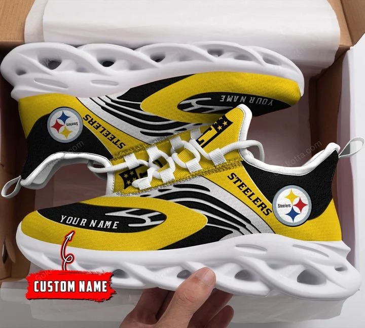Pittsburgh Steelers custom personalized max soul clunky sneaker shoes – LIMITED EDITION