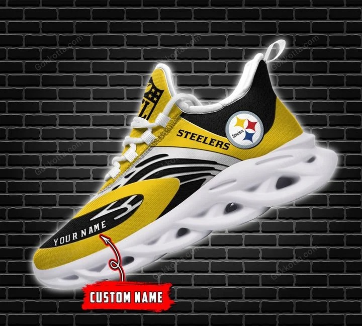 Pittsburgh Steelers custom personalized max soul clunky sneaker shoes 4