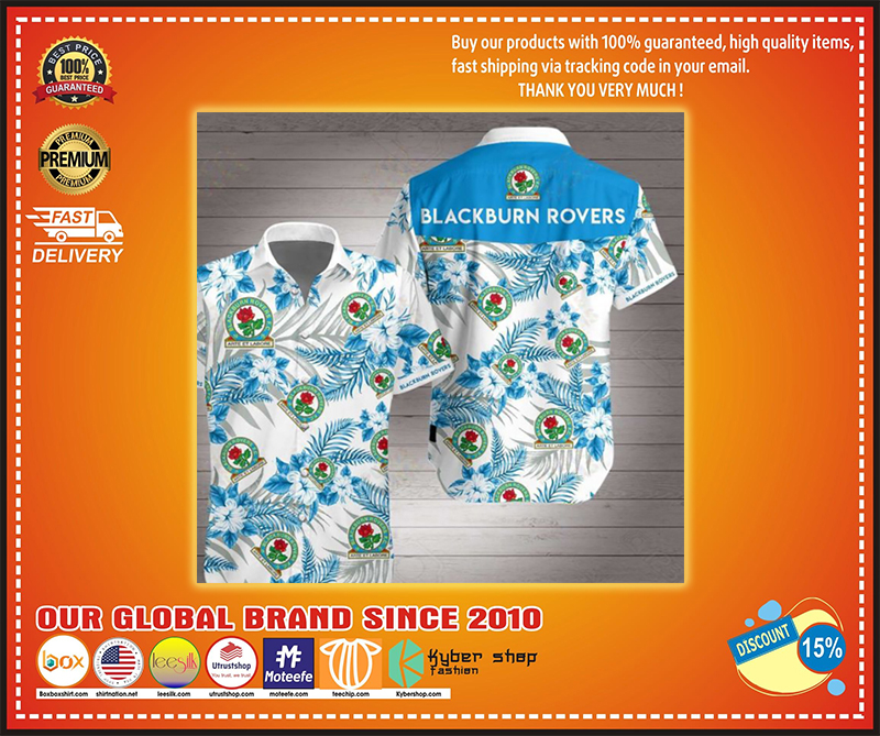 Blackburn rovers hawaiian shirt 1