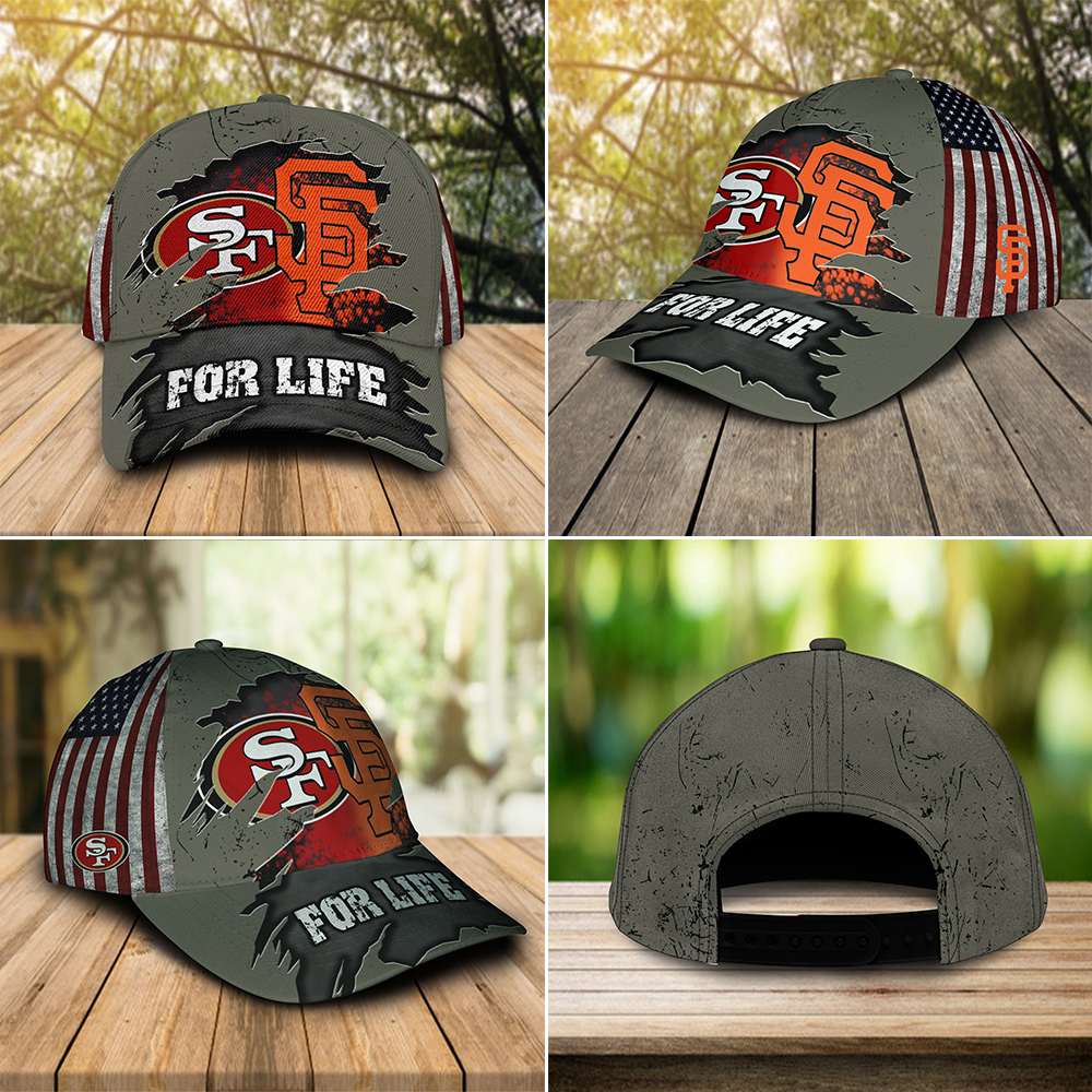 San Francisco 49ers Vs New York Giants For Life Cap