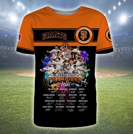 San Francisco Giants NL west division champions 2021 3d shirt, hoodie  – LIMITED EDITION
