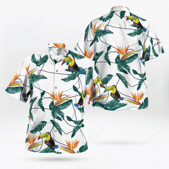 Scarface hawaiian shirt green