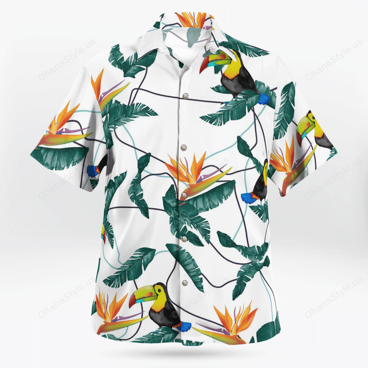 Scarface hawaiian shirt green1