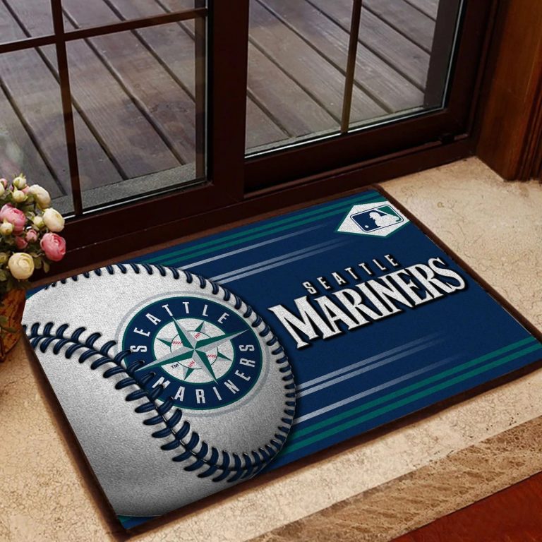 Seattle Mariners Baseball Doormat1