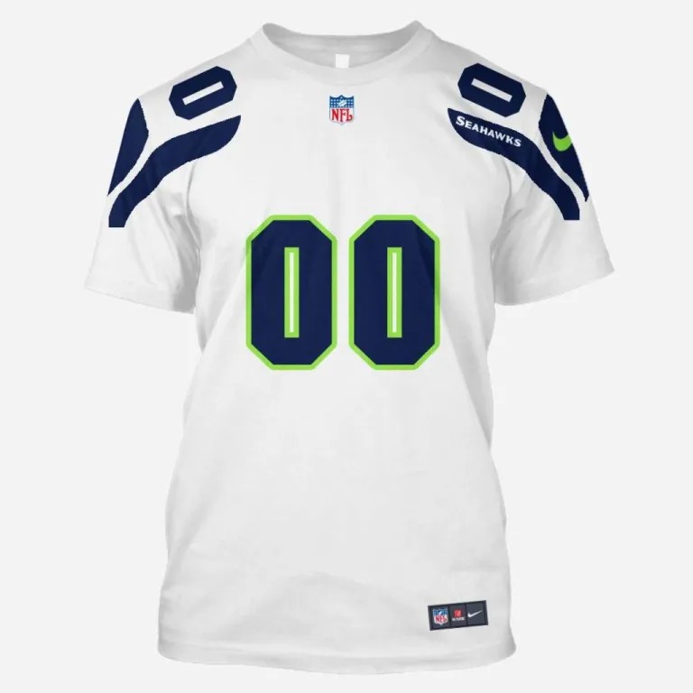 Seattle Seahawks Custom Your Name And Number 3D Shirt hoodie2