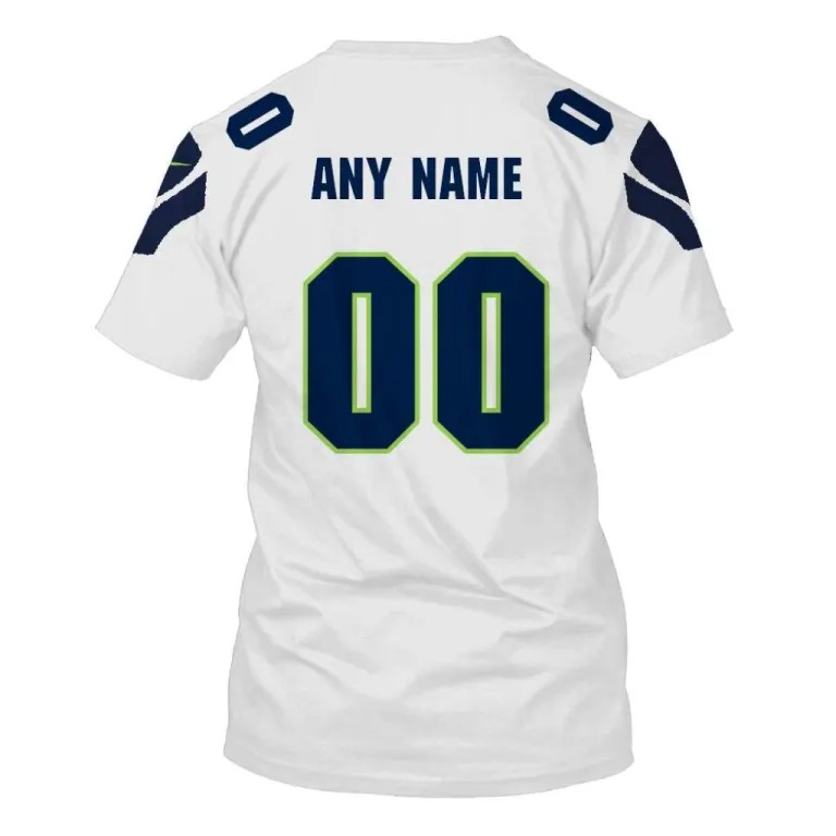 Seattle Seahawks Custom Your Name And Number 3D Shirt hoodie3