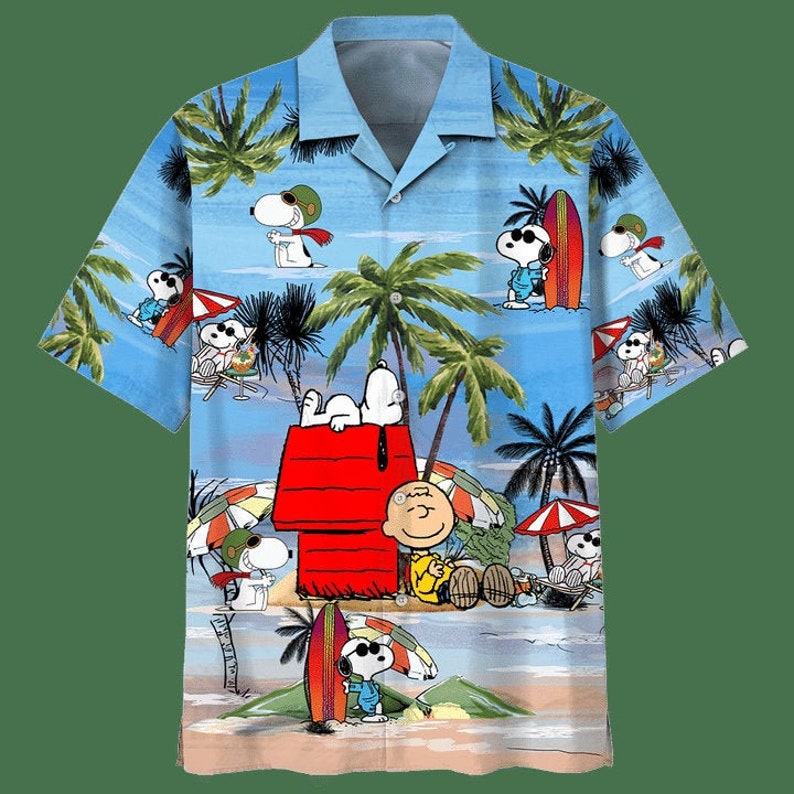 Snoopy Summer Time Hawaiian Shirt – Saleoff 111021