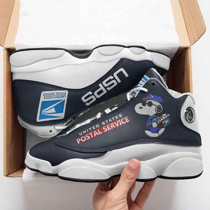 Snoopy United States Postal Service Air Jordan 13 Shoes1