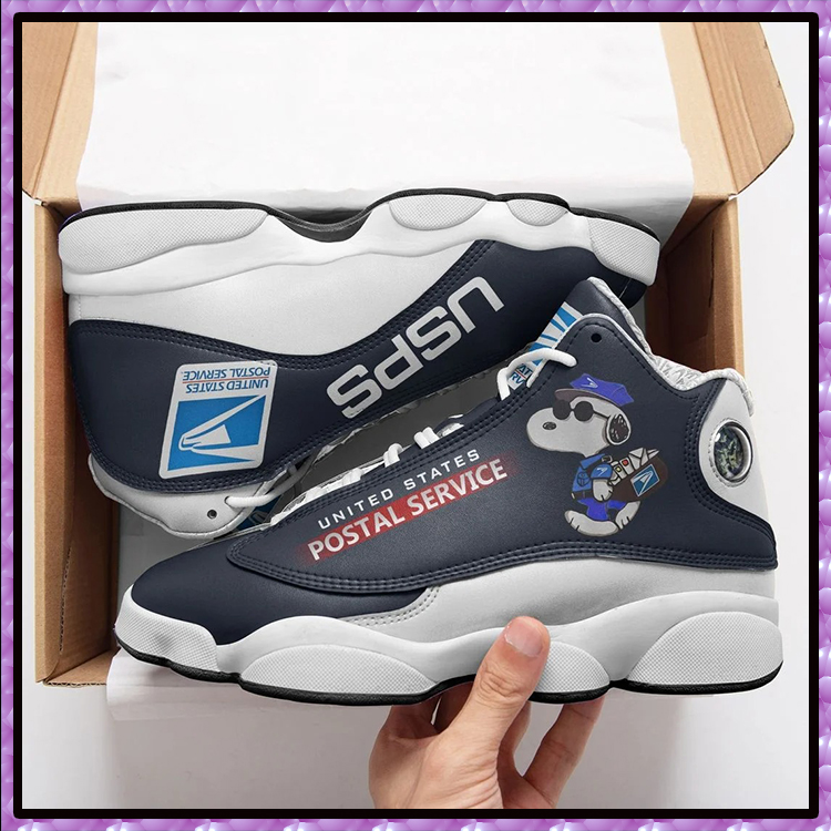 Snoopy United States Postal Service Air Jordan 13 Shoes3