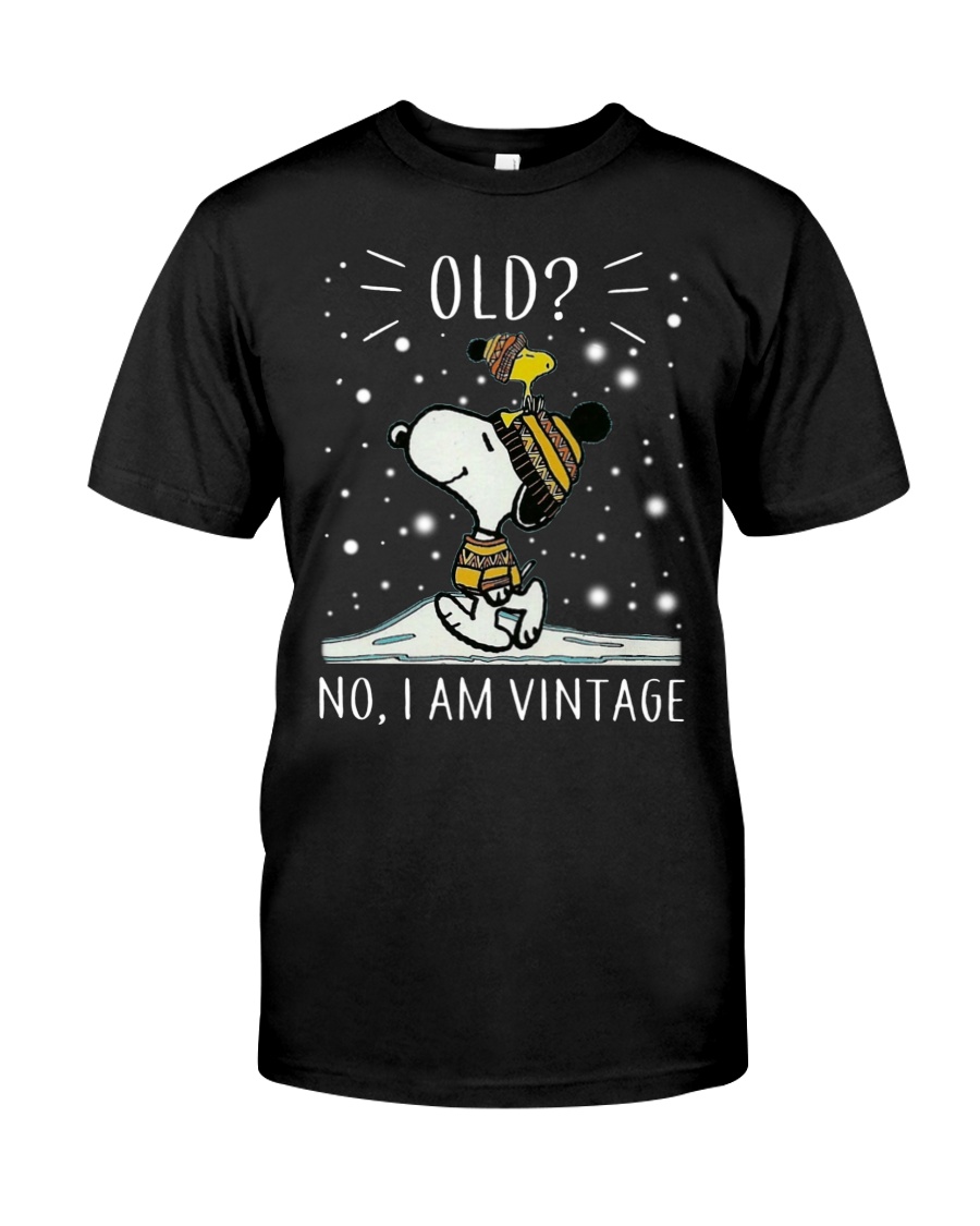 Snoopy old no I am vintage shirt 6