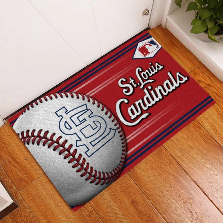 St Louis Cardinals Baseball Doormat2