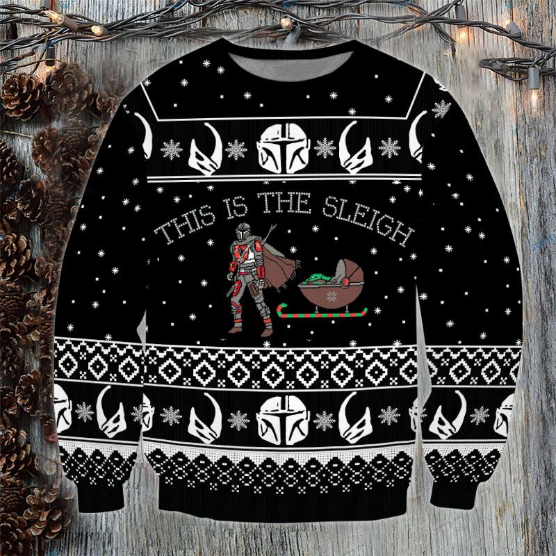 Star Wars This is the Sleigh 3d sweatshirt and sweater