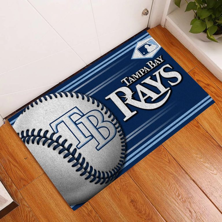 Tampa Bay Rays Baseball Doormat2