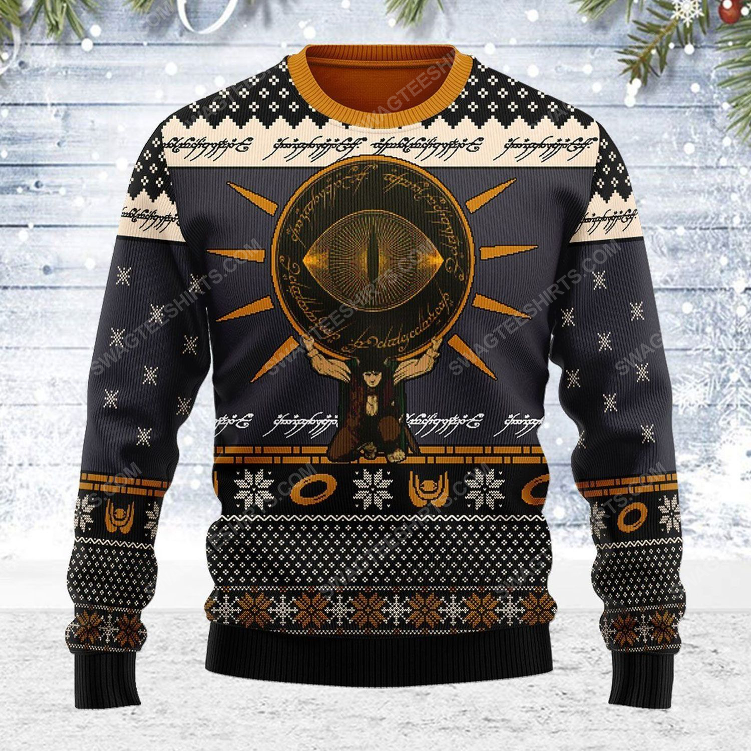 [special edition] The lord of the rings ugly christmas sweater – maria