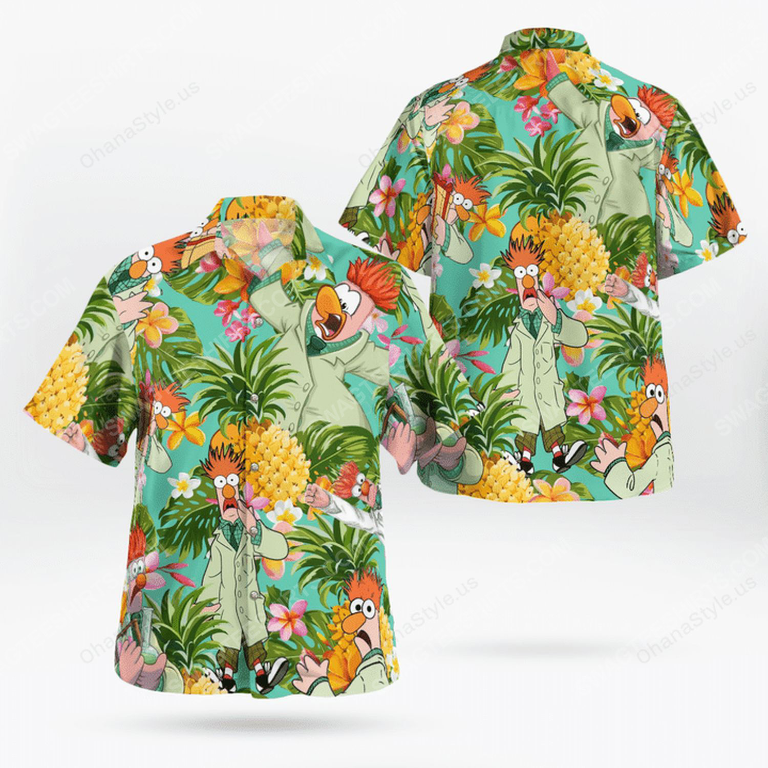 The muppet show beaker hawaiian shirt