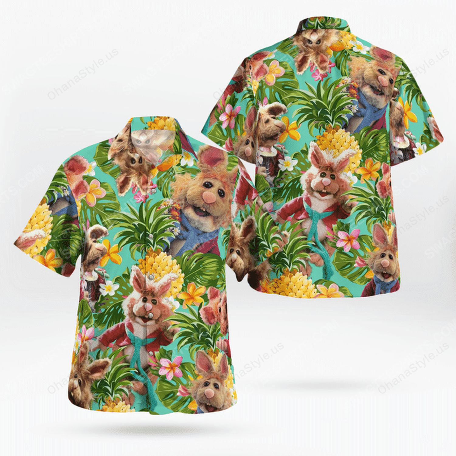 The muppet show bean bunny hawaiian shirt