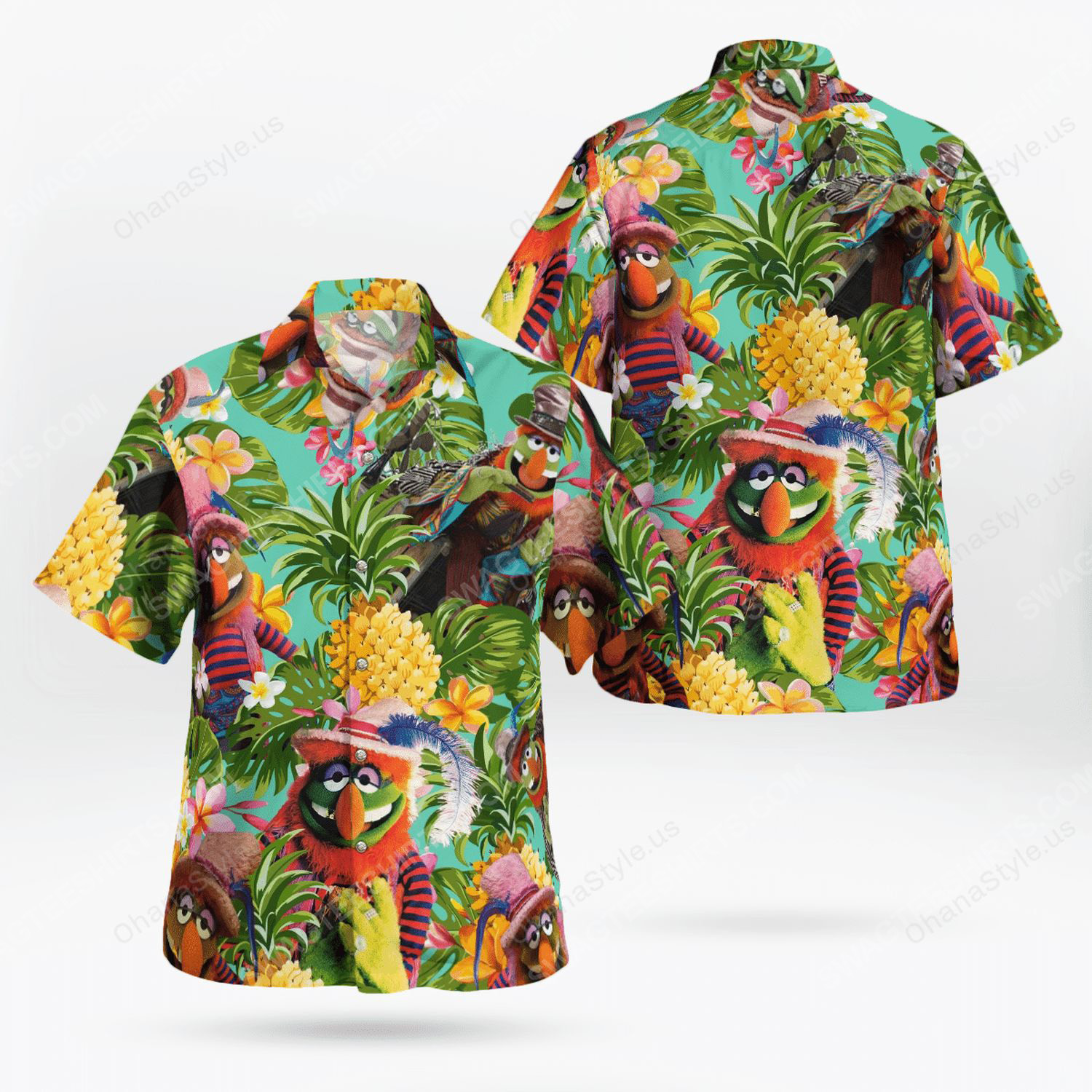 The muppet show dr teeth hawaiian shirt