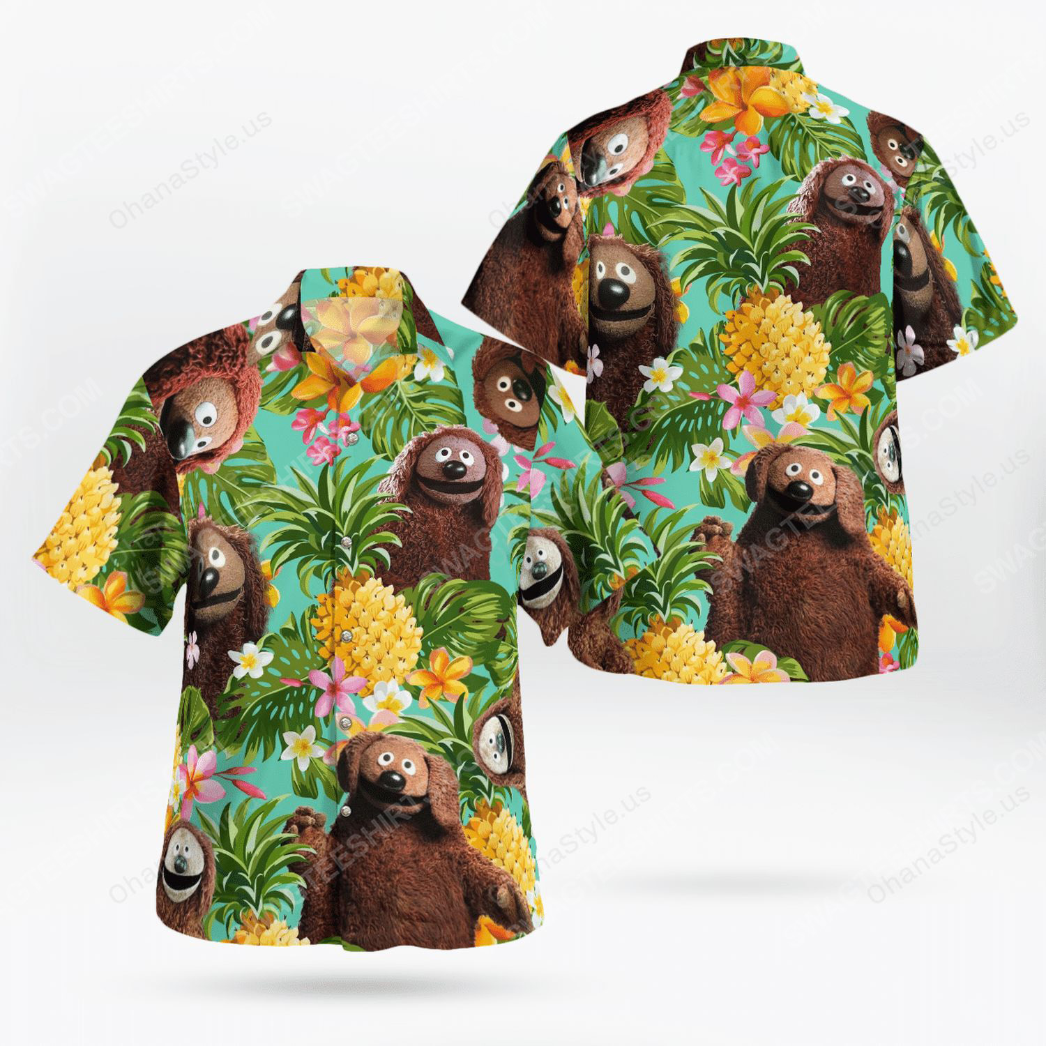 [special edition] The muppet show rowlf the dog hawaiian shirt – maria