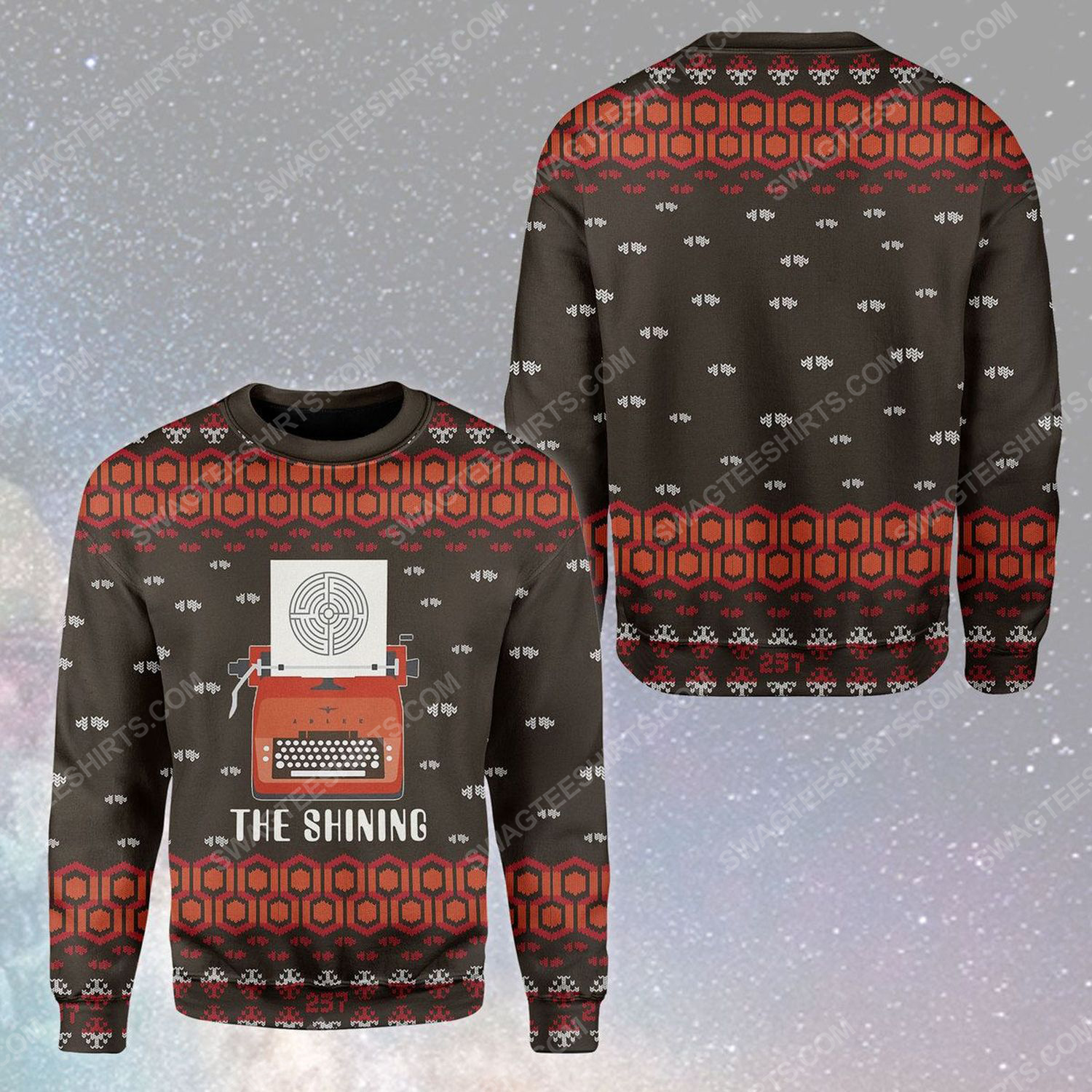 [special edition] The shining movie ugly christmas sweater – maria