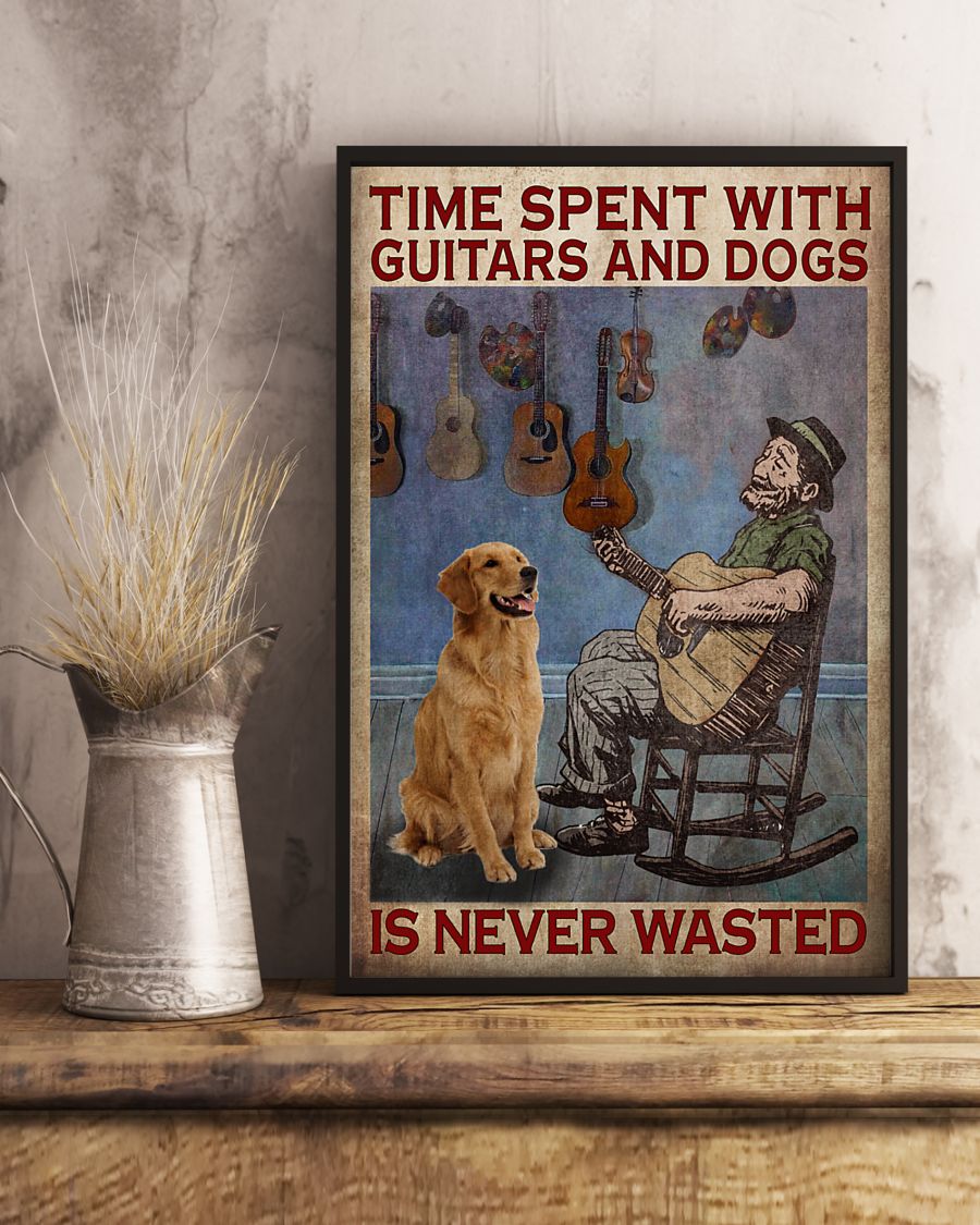 Time spent with guitars and dogs is never wasted poster 8