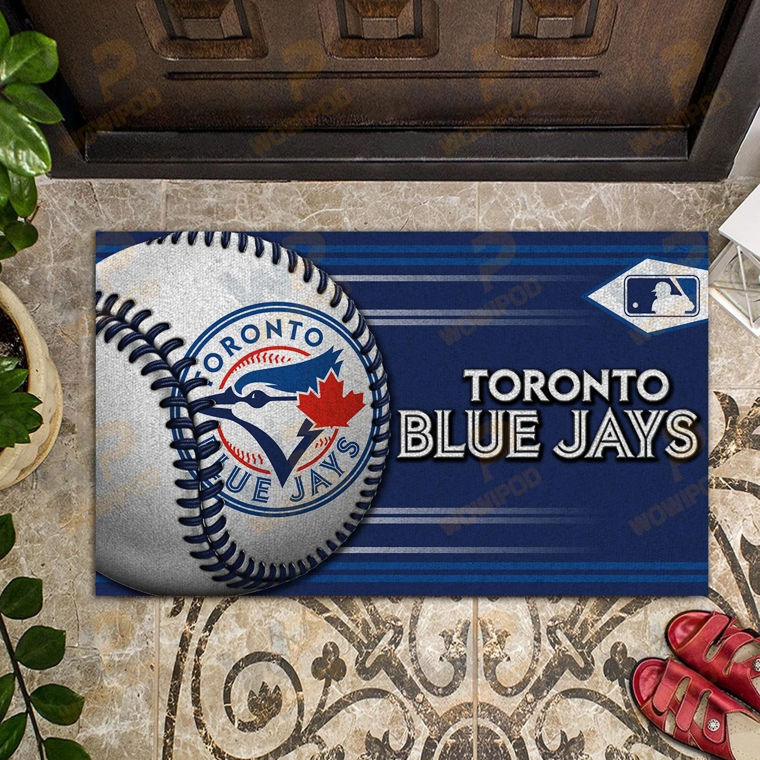 Toronto Blue Jays Baseball Doormat