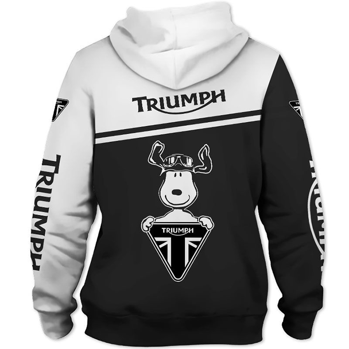 Triumph Snoopy 3D full print Hoodie, Shirt1