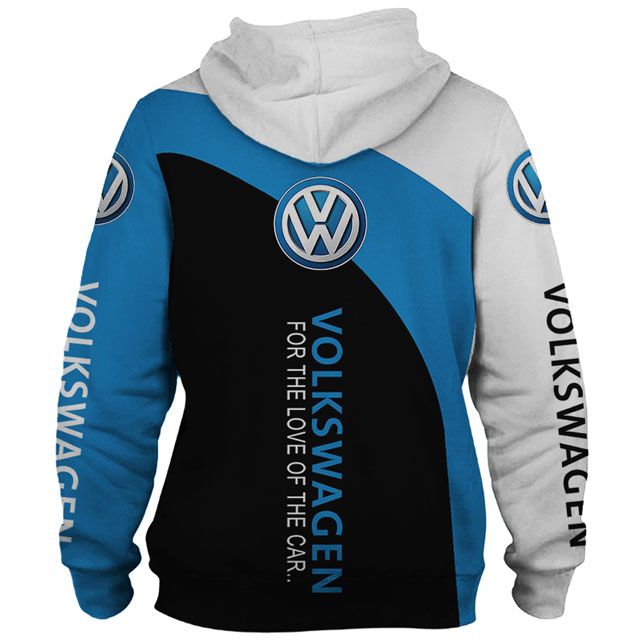 Volkswagen for the love of the car custom personalized name 3d hoodie, shirt 1