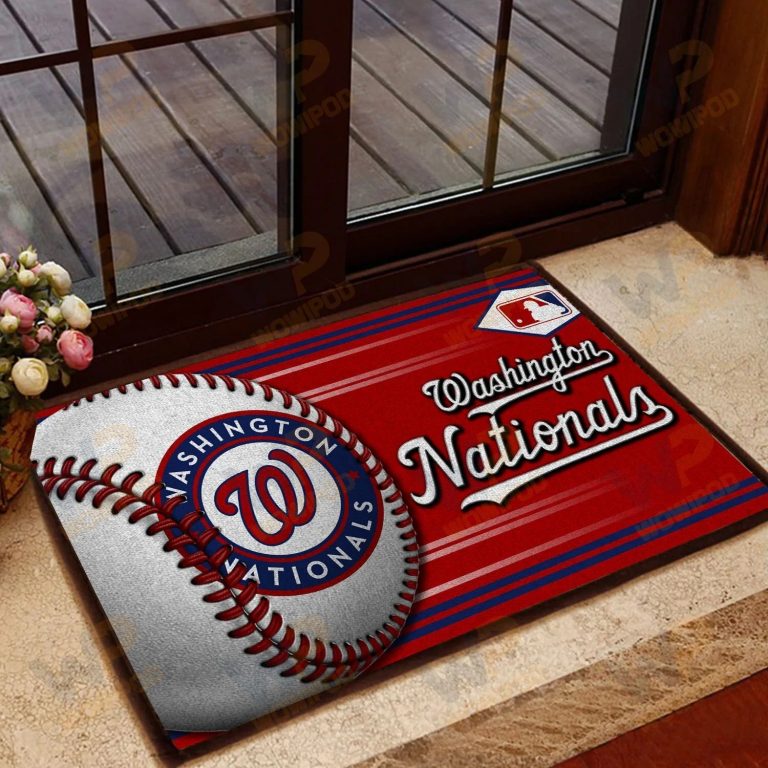 Washington Nationals Baseball Doormat1
