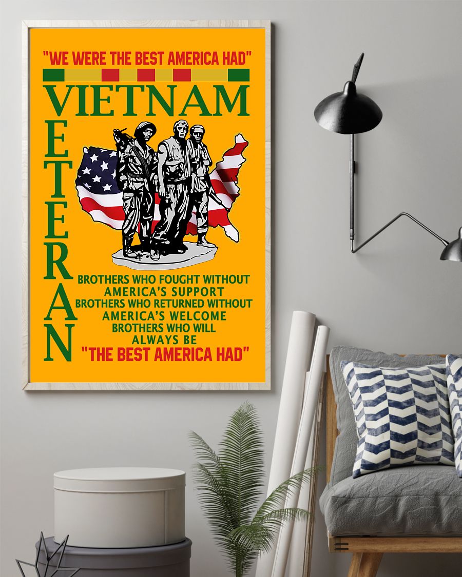 We were the best america had Vietnam veteran poster 7