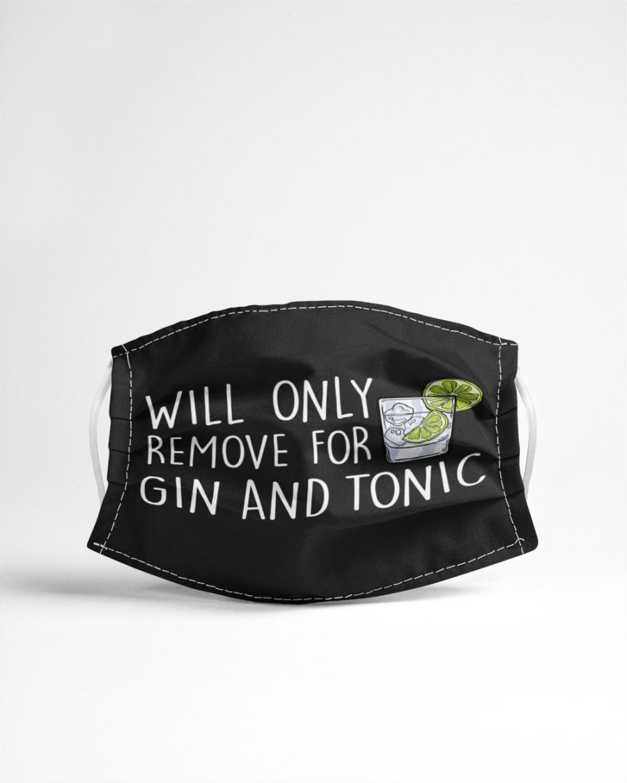 Will Only Remove For Gin And Tonic face mask – TAGOTEE