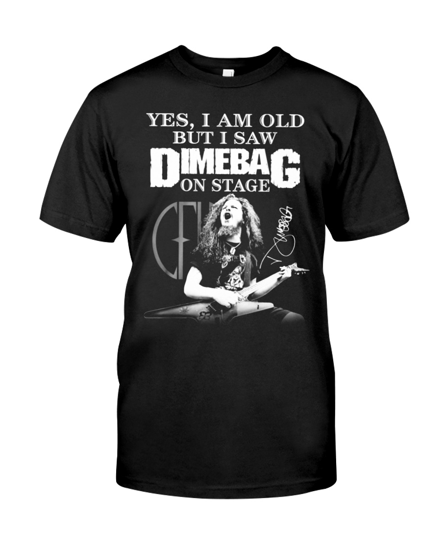 Yes I am old but I saw Dimebag Darrell on stage shirt 6