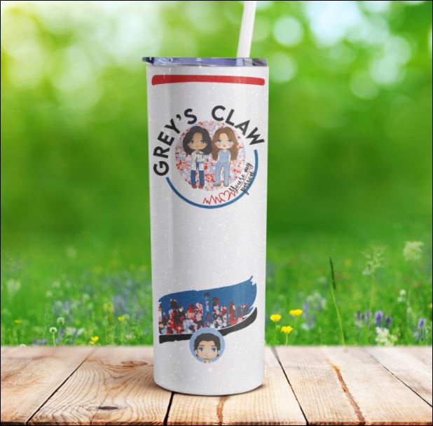 Grey's claw Grey's Anatomy skinny tumbler 1