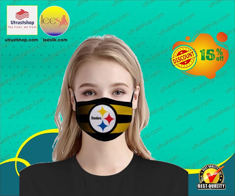 Pittsburgh Steelers Nfl 3d cloth face mask - LIMITED EDITION
