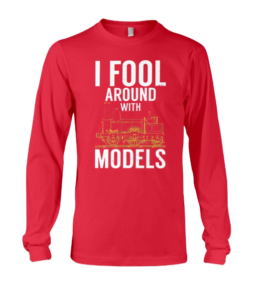 I fool around with models long sleeved