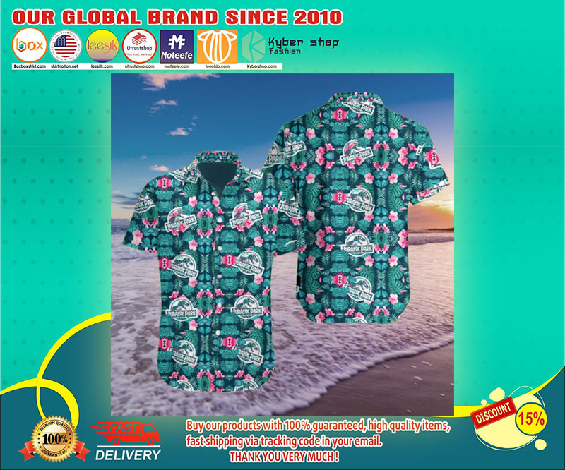Jurassic park hawaiian shirt