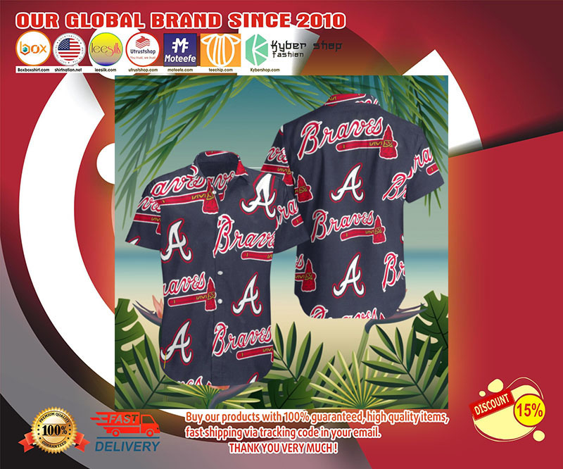 Atlanta braves hawaiian shirt