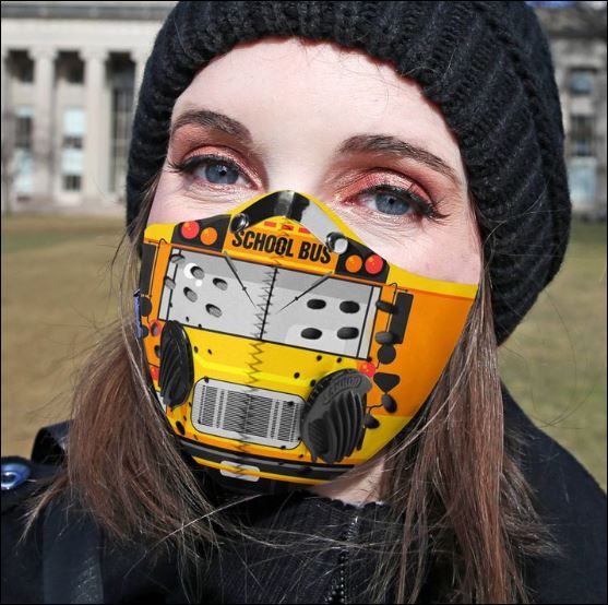 School bus filter activated carbon face mask – dnstyles