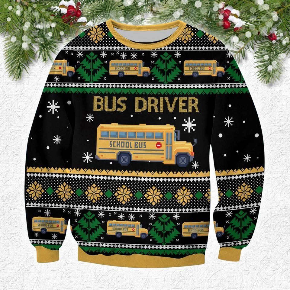 Bus driver ugly christmas sweater – Saleoff 191121