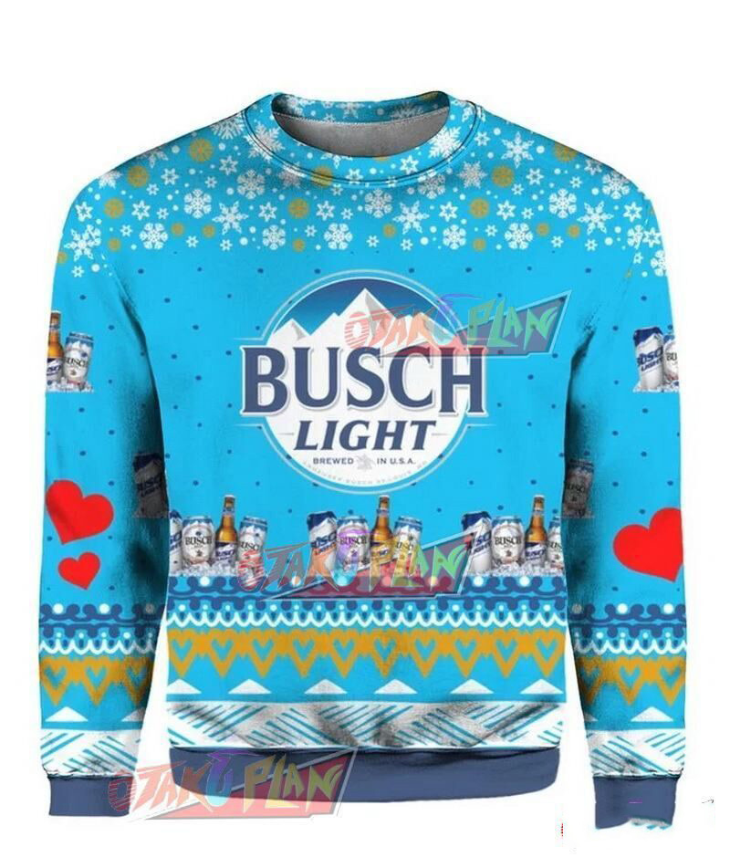 Busch Light Beer Ugly Christmas Sweater – Saleoff 201121