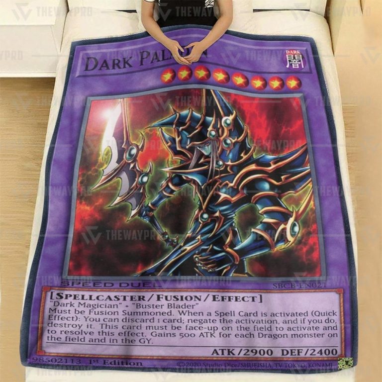 Dark Paladin Card Custom Soft Blanket