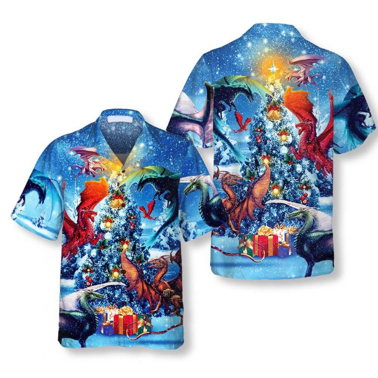 Dragons Reunion Christmas Hawaiian Shirt