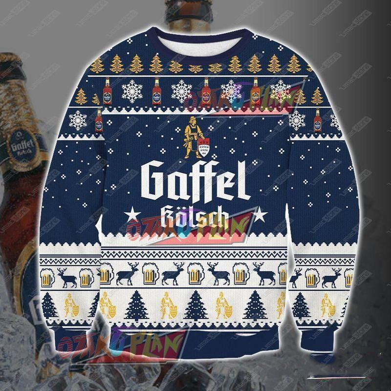 Gaffel Kolsch Beer Ugly Christmas Sweater – Saleoff 201121