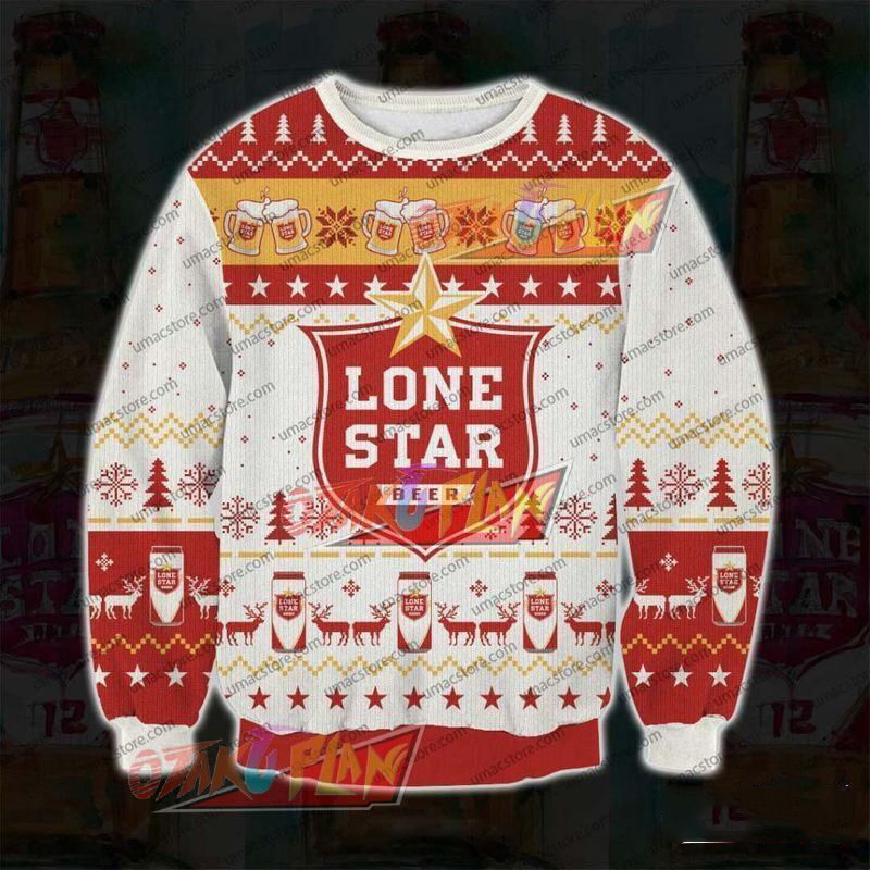 Lone Star Beer Ugly Christmas Sweater – Saleoff 201121