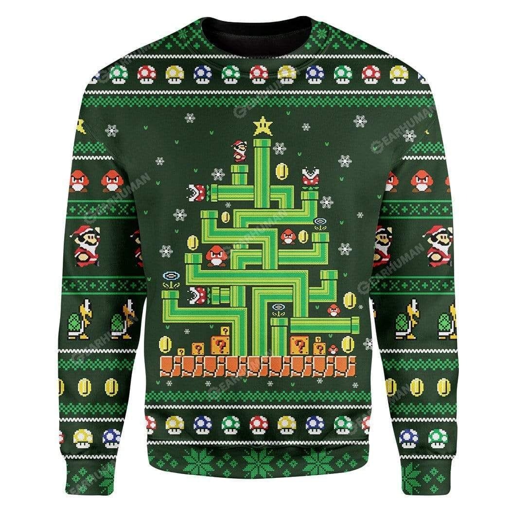 Mario ugly christmas sweater jumper – Saleoff 231121