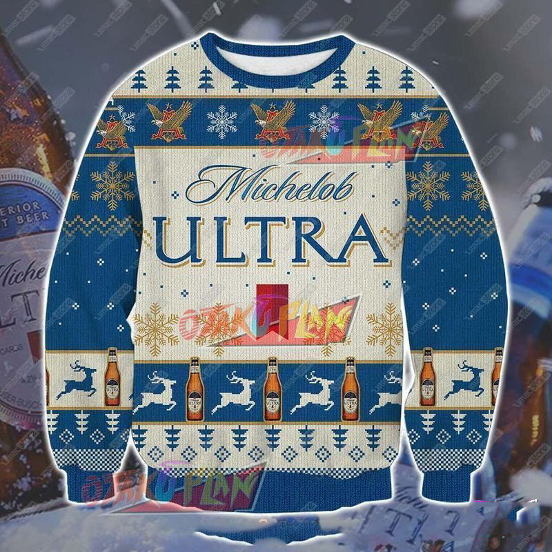 Michelob Ultra Beer Ugly Christmas Sweater – Saleoff 201121