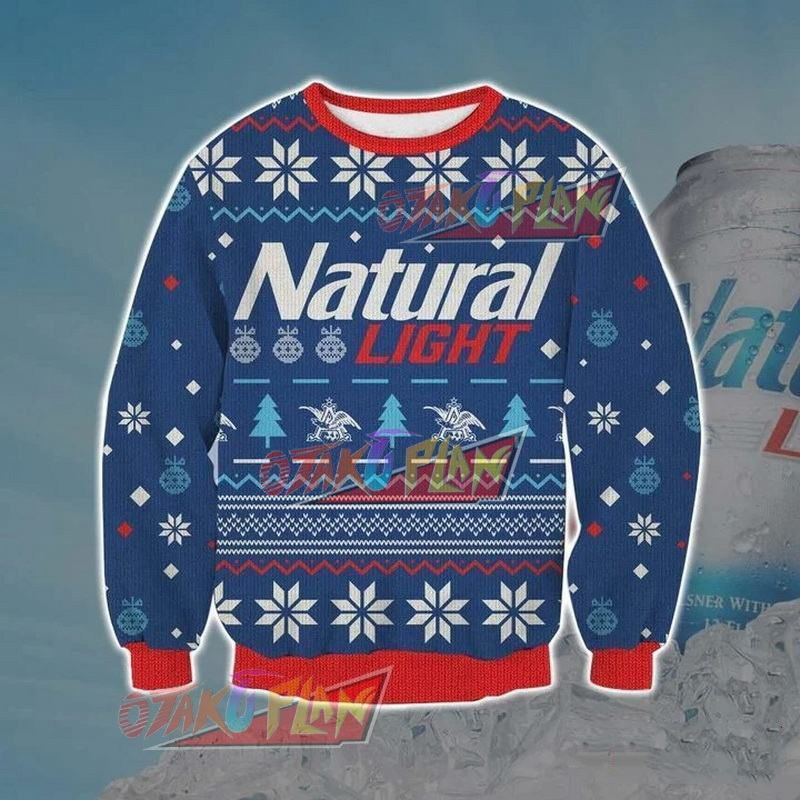 Natural Light Beer Ugly Christmas Sweater – Saleoff 201121